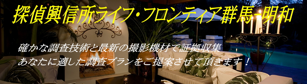 探偵興信所ライフ・フロンティア群馬明和のメイン画像